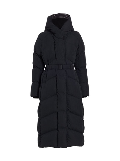 Shop Canada Goose Women's Marlow Quilted Parka Jacket In Black