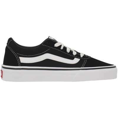 Shop Vans Ward Black/white  Vn0a3iuniju Women's