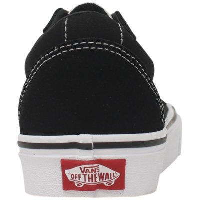 Shop Vans Ward Black/white  Vn0a3iuniju Women's