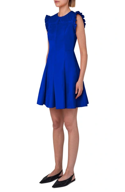 Shop Akris Punto Sleeveless Radzimir Fit & Flare Dress In Electric Blue