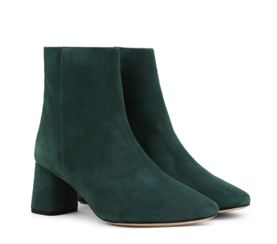 Shop Repetto Melo Ankle Boots In Deep Forest Green