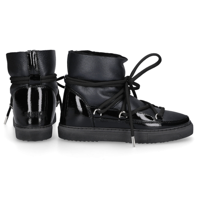 Shop Inuikii Ankle Boots Gloss Gefüttert In Black