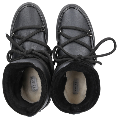 Shop Inuikii Ankle Boots Gloss Gefüttert In Black