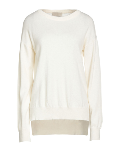 Shop N.o.w. Andrea Rosati Cashmere N. O.w. Andrea Rosati Cashmere Woman Sweater Ivory Size M Cashmere In White