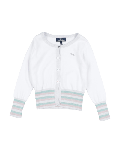 Shop Harmont & Blaine Cardigans In White