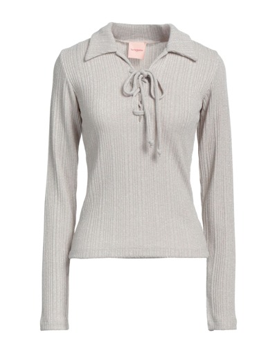 Shop La Semaine Paris Woman Sweater Beige Size 12 Polyester, Elastane