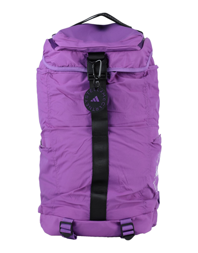 Shop Adidas By Stella Mccartney Backpacks In Purple