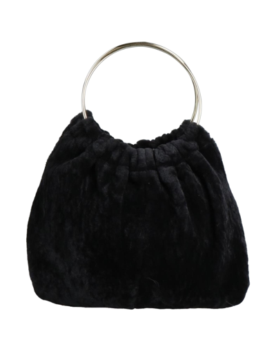 Shop Anita Bilardi Woman Handbag Black Size - Lambskin