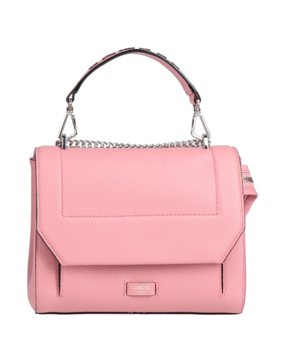 Shop Lancel Woman Handbag Pink Size - Cowhide