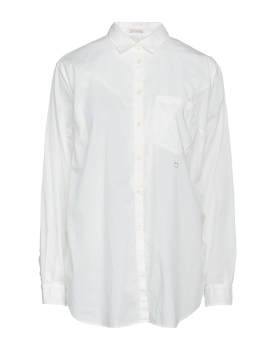 Shop Massimo Alba Woman Shirt White Size Xl Cotton