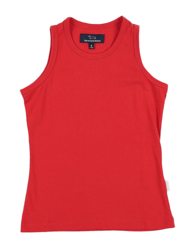 Shop Harmont & Blaine Woman T-shirt Red Size 6 Cotton
