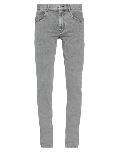 Shop Isabel Marant Man Jeans Grey Size 30 Cotton