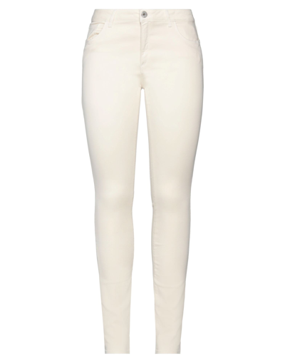 Trussardi Jeans Pants In White