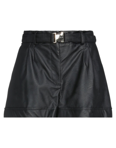 Nora Barth Woman Shorts & Bermuda Shorts Black Size 6 Polyester, Polyurethane In Black