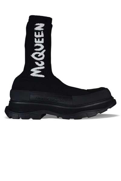 Shop Alexander Mcqueen Tread Slick Boots