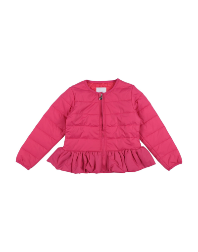 Shop Harmont & Blaine Woman Down Jacket Fuchsia Size 6 Polyamide In Pink