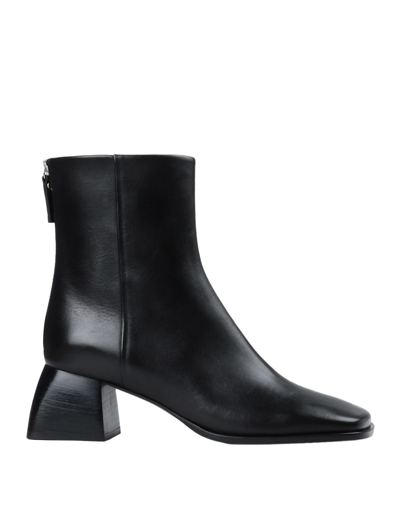Shop Arket Woman Ankle Boots Black Size 10 Soft Leather