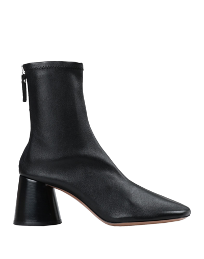 Shop Arket Woman Ankle Boots Black Size 7 Soft Leather