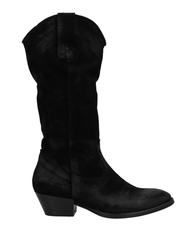 Shop Impicci Woman Knee Boots Black Size 8 Soft Leather