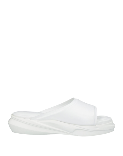 Shop Alyx 1017  9sm Man Sandals White Size 12 Soft Leather
