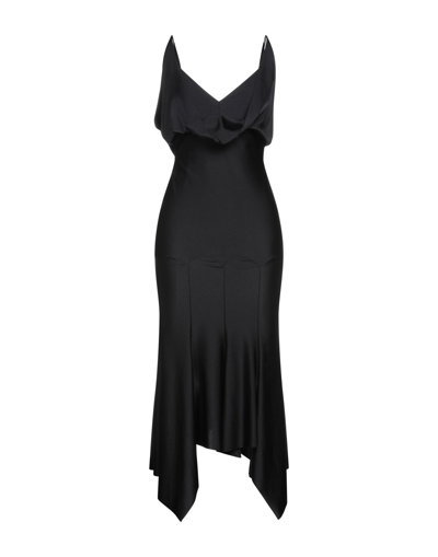 Philosophy Di Lorenzo Serafini Midi Dresses In Black