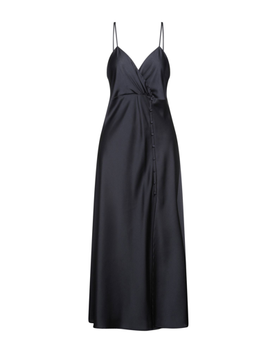 Shop Garage Nouveau Woman Long Dress Midnight Blue Size 12 Polyester, Elastane