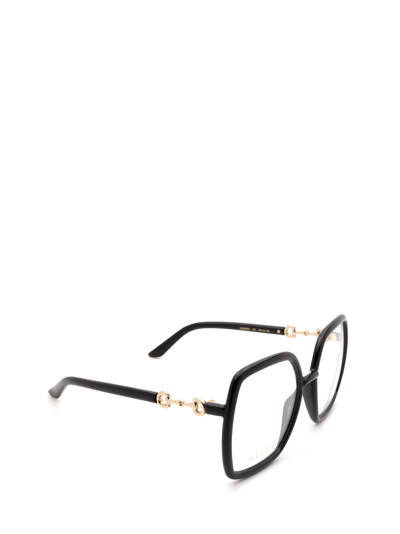 Shop Gucci Gg0890o Black Glasses