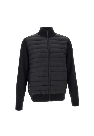 Canada Goose Hybridge Knit Packable Jacket In Black | ModeSens