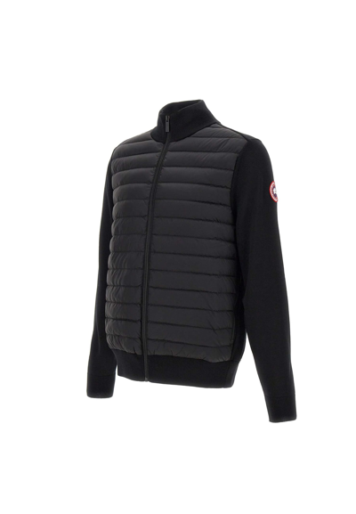 Canada Goose Hybridge Knit Packable Jacket In Black | ModeSens