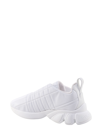 Shop Burberry Classic Sneakers In White