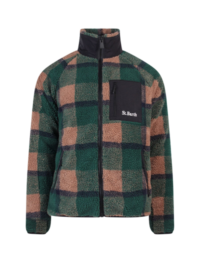 Shop Mc2 Saint Barth Jacket In Green