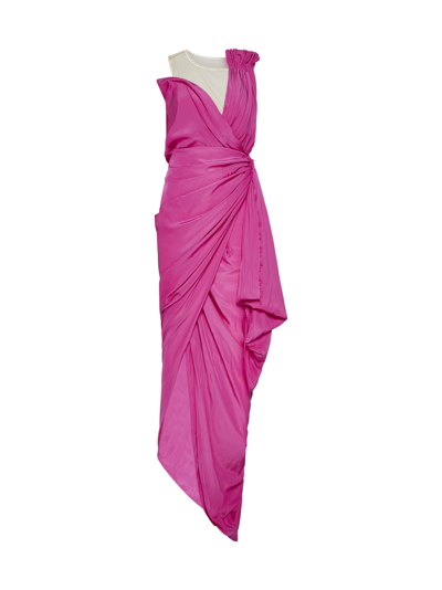 Lanvin hot sale pink dress