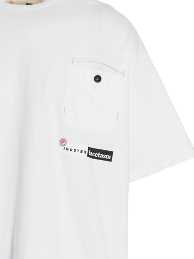Incotex Red Man T-shirt White Size L Cotton In White