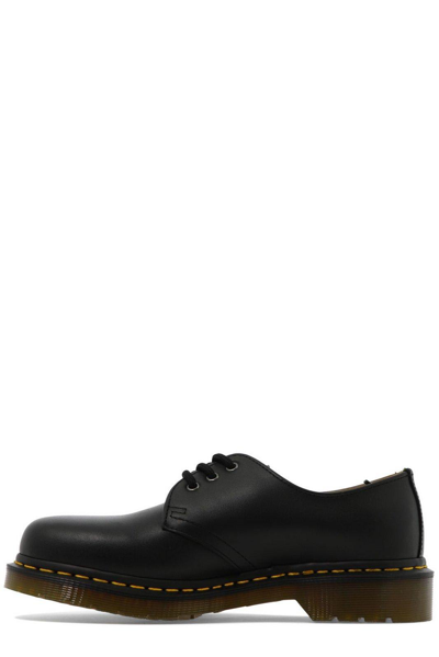 Shop Dr. Martens' 1461 Lace Up Shoes In Black Nappa