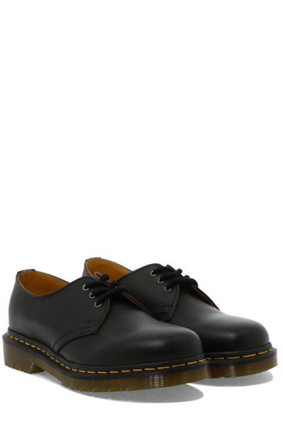 Shop Dr. Martens' 1461 Lace Up Shoes In Black Nappa