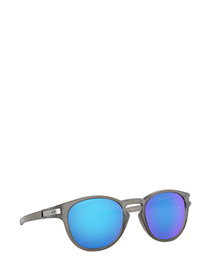 Shop Oakley Oo9265 Matte Grey Ink Sunglasses
