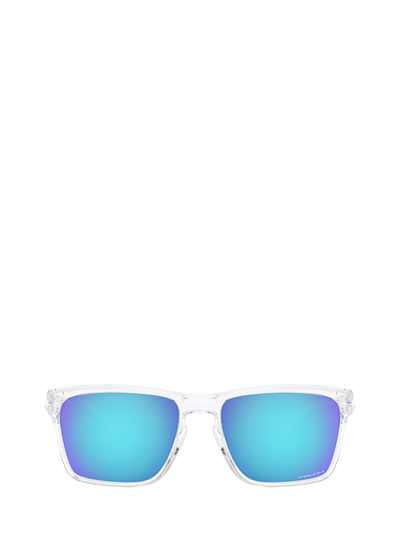 Shop Oakley Oo9448 Polished Clear Sunglasses