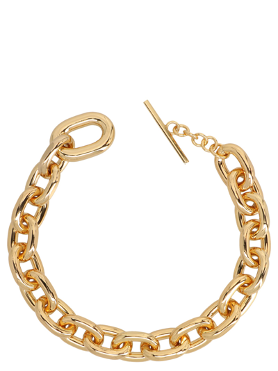 Shop Rabanne Xl Link Neck Bracelet In Gold