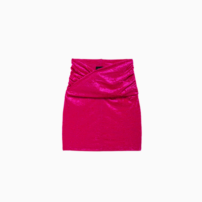 Shop The Andamane Kelly Skirt In Fuchsia