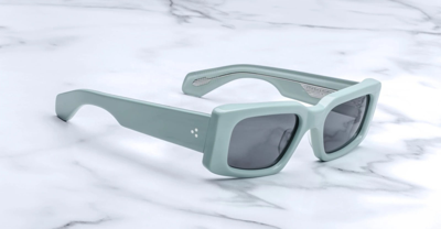 Shop Jacques Marie Mage Supersonic - Glacier Sunglasses In Color