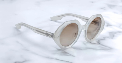 Shop Jacques Marie Mage Pennylane - Dune Sunglasses In Color
