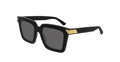 Shop Bottega Veneta Bv1005s-001 - Black Sunglasses