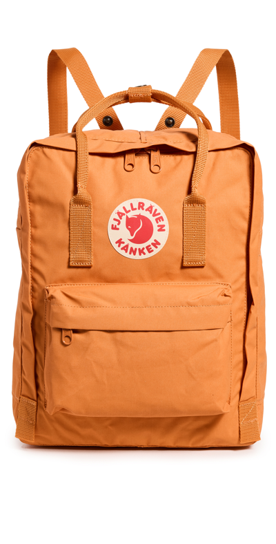 Shop Fjall Raven Kanken Backpack Spicy Orange One Size