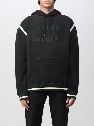 Shop Saint Laurent Sweatshirt  Men In Black