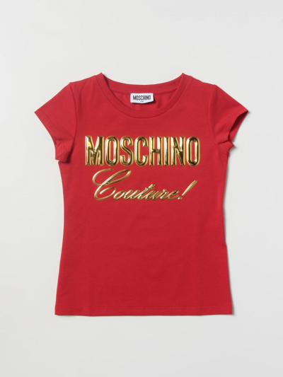 MOSCHINO KID T-SHIRT MOSCHINO KID KIDS COLOR RED D41326014