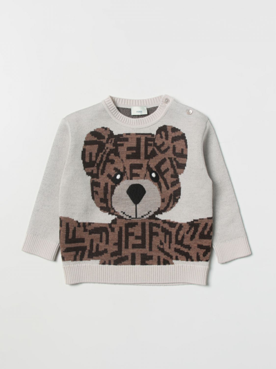 Shop Fendi Sweater  Kids Kids Color White