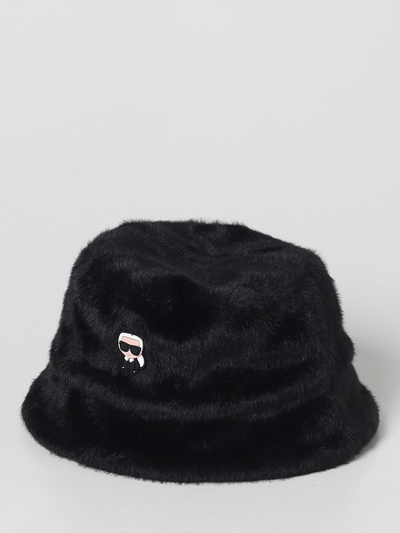 Shop Karl Lagerfeld Girls' Hats  Kids Kids Color Black