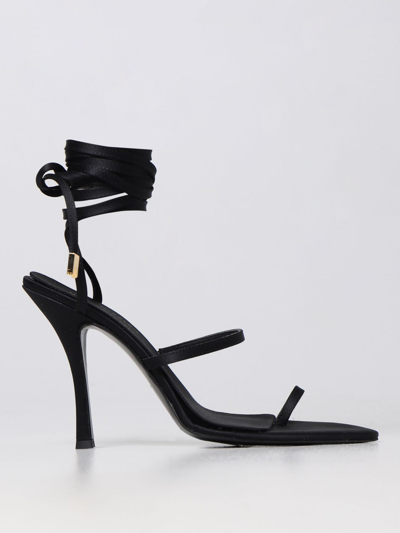 Shop Ilio Smeraldo Heeled Sandals  Woman In Black