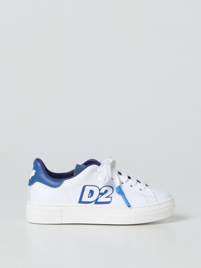 Shop Dsquared2 Junior Shoes  Kids Color White 1