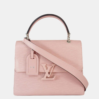 Pre-owned Louis Vuitton Pink Epi Grenelle Pm